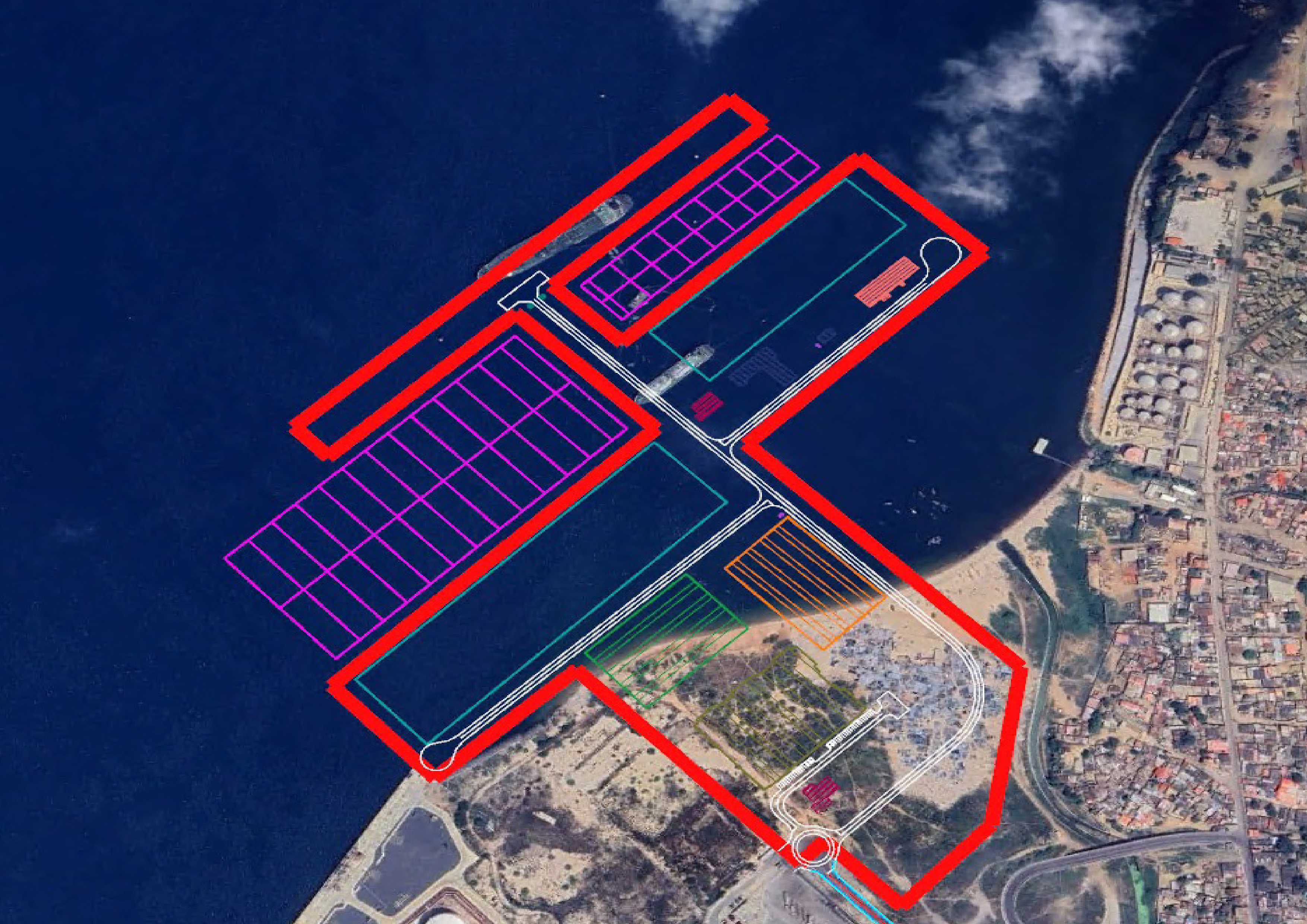 Construction of Dry Docks & Shipyard – Luanda Port